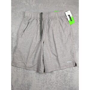 Prince Active Shorts Mens Small Gray Stretch Wicking Performance Tennis Golf
